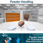 VR Programme for Powder Handling in Pharmaceutical Manufacturing
